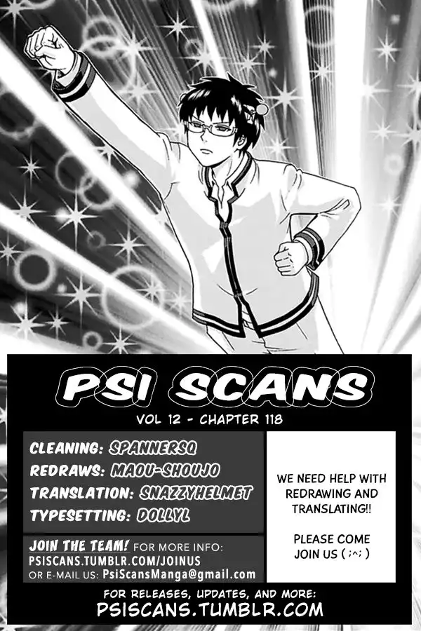 Saiki Kusuo no Psi Nan Chapter 118 3